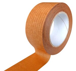 Ruban adhésif kraft armé – 6 rouleaux 50 mm x 50 m havane 80 g/m² – Bulteau Systems