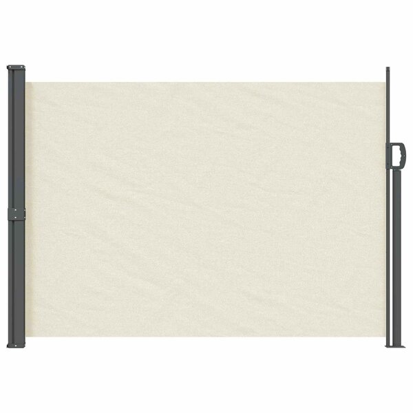 vidaXL Store latéral rétractable 140 x 300 cm 100  polyester fer acier