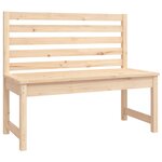 vidaXL Ensemble à manger de jardin 4 Pièces bois massif de pin