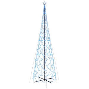 vidaXL Arbre de Noël cône 3000 LED Bleues 230x800 cm