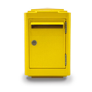 Boite aux lettres 1945 jaune