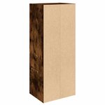 vidaXL Bibliothèque chêne fumé 31x24x77 cm bois d'ingénierie