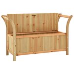 Banc banquette 107 x 45 x 75 5 cm bois de sapin solide 02_0010795