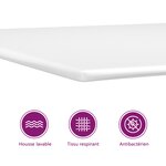 vidaXL Sur-matelas 90x190x5 cm