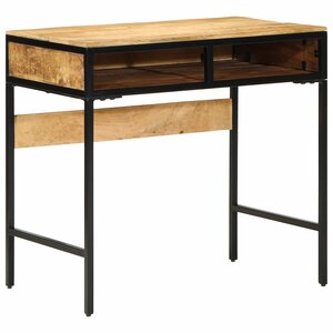 vidaXL Bureau d'écriture Marron 80 x 50 x 75 cm Bois de mangue massif