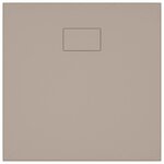 vidaXL Receveur de douche SMC Marron 90x90 cm