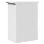 vidaXL Armoire murale de salle de bain BODO blanc 44x30x60 cm