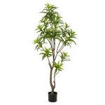 Emerald Arbre artificiel Dracaena 155 cm Vert