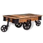 vidaXL Table basse Bois de récupération 90x45x35 cm