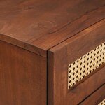 vidaXL Tables de chevet Marron 50 x 33 x 60 cm