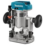 Makita fraiseuse de dessus et bords 18 v bleu et noir