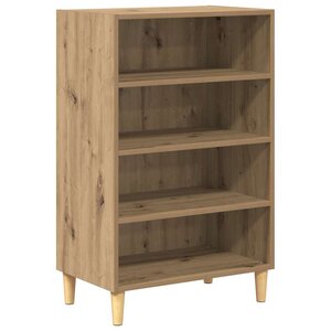 vidaXL Buffet chêne artisanal 57 x 35 x 89 5 cm Bois d'ingénierie