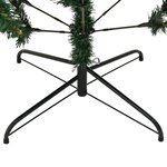vidaXL Sapin de Noël artificiel à charnières avec support 120 cm