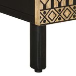 vidaXL Armoire de salle de bain 38x33 5x58 cm bois massif de manguier