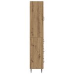 vidaXL Ensemble de Meubles 2 Pièces Chêne artisanal 66 x 34 5 x 90 cm