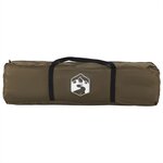 vidaXL Tente de pêche 4 personnes vert olive imperméable