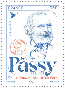 Frédéric Passy - Lettre prioritaire - International
