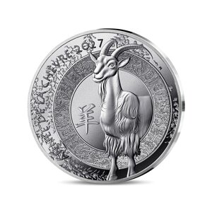 Année de la Chèvre Monnaie de 10€ Argent