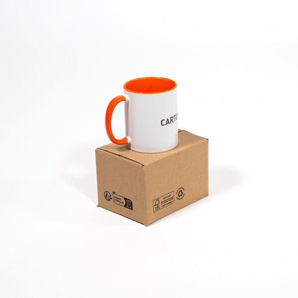 Lot de 20 caisses carton 14x10x9cm