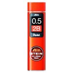 Etui de 40 mines 0 5 mm AIN STEIN C275 dureté 2B x 12 PENTEL