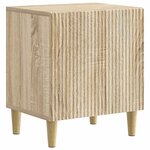 vidaXL Cabinet de chevet Chêne Sonoma 43 x 34 5 x 50 cm