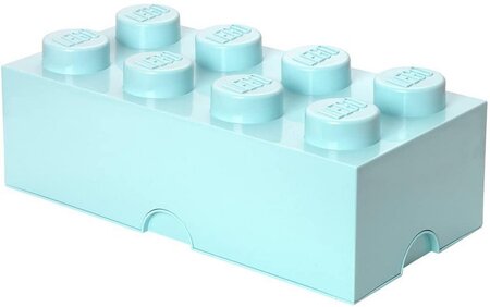 LEGO Storage Brick Boîte de Rangement bleu aqua pastel menthe x8 - La Poste