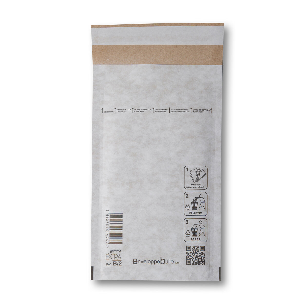 50 Enveloppes à Bulles EXTRA Format E/5 (220x265 Mm) – Renforcées – Bulles épaisses – Autocollantes - 2
