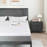 vidaXL Coussins de Matelas Blanc 180 x 200 cm