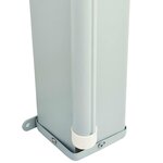 vidaXL Auvent latéral rétractable de patio 117x600 cm Noir