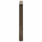 vidaXL Pieds de table à manger en forme de A 2 pièces 90 x (72-73) cm Acier
