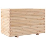 vidaXL Jardinière 110x60x72 cm bois de pin massif