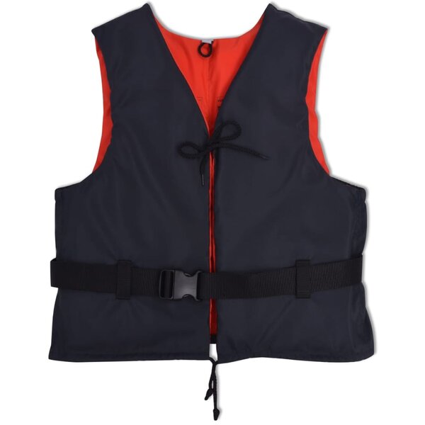 vidaXL Aide à la flottabilité 50 N 30-50 kg bleu marine