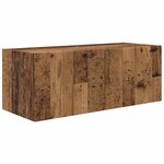 vidaXL Ensemble meuble TV 2 Pièces Bois ancien Bois d'ingénierie