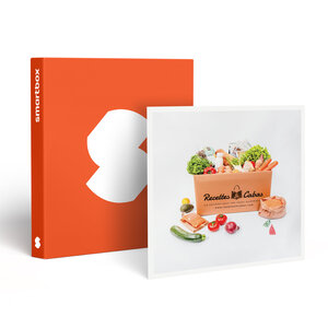 SMARTBOX - Coffret Cadeau Panier à cuisiner Recettes et Cabas pour 2 personnes avec 3 délicieuses recettes - Gastronomie