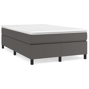 vidaXL Cadre de lit sans matelas gris 120x200 cm similicuir