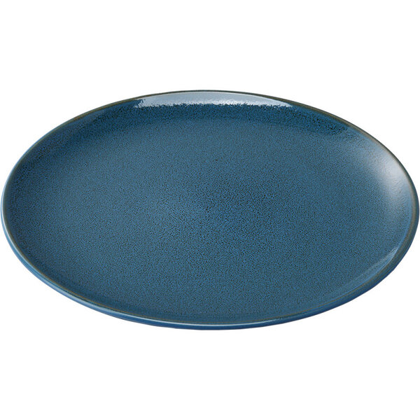 Assiette plate porcelaine bleue ø 200 mm - stalgast -  - porcelaine x30mm