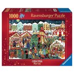 Puzzle 1000 pieces - Le marche de Noel