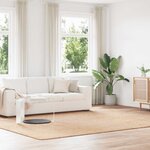 vidaXL Tapis shaggy à poils longs NAVARRA beige 240x340 cm polyester