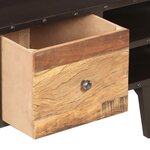 vidaXL Table basse 100x50x45 cm Bois de récupération massif