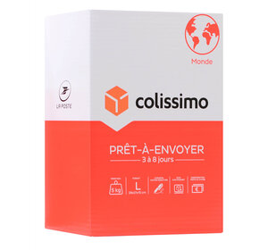 Colissimo Prêt-à-Envoyer Monde - Boîte de taille L - 5 kg
