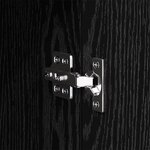 vidaXL Chêne noir 34 5 x 32 5 x 90 cm Bois d'ingénierie