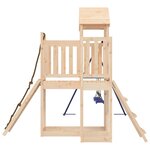 vidaXL Aire de jeux d'extérieur bois de pin massif