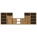 vidaXL Meubles TV 5 Pièces avec rangement ODDA bois de pin massif
