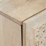 vidaXL Cabinet de salle de bain Montage mural Blanc 38 x 33.5 x 160 cm