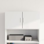 vidaXL Armoire murale blanc 80x42 5x40 cm bois d'ingénierie