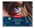 Crayons de couleur Derwent LightFast Boite x24