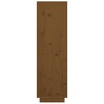 vidaXL Buffet haut Marron miel 38x35x117 cm Bois massif de pin