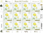 Timbre Andorre - Rosa de Canolic