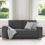 vidaXL Canapé Gris 180 x 80 x 84 cm tissu