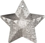 Pièce de monnaie en Argent 5 Dollars g 31.1 (1 oz) Millésime 2025 Holiday Ornament WINTER FOREST
